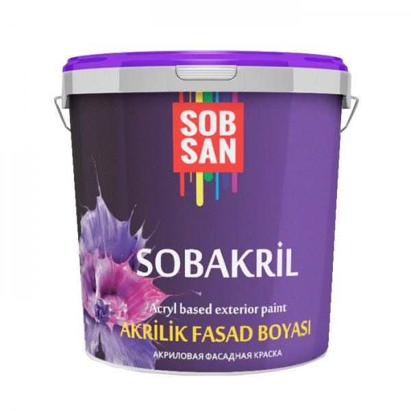 Краска SOBAKRIL 25кг